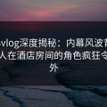 糖心vlog深度揭秘：内幕风波背后，神秘人在酒店房间的角色疯狂令人意外